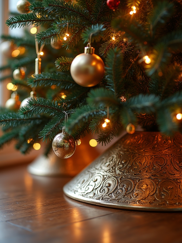 engraved festive holiday greetings