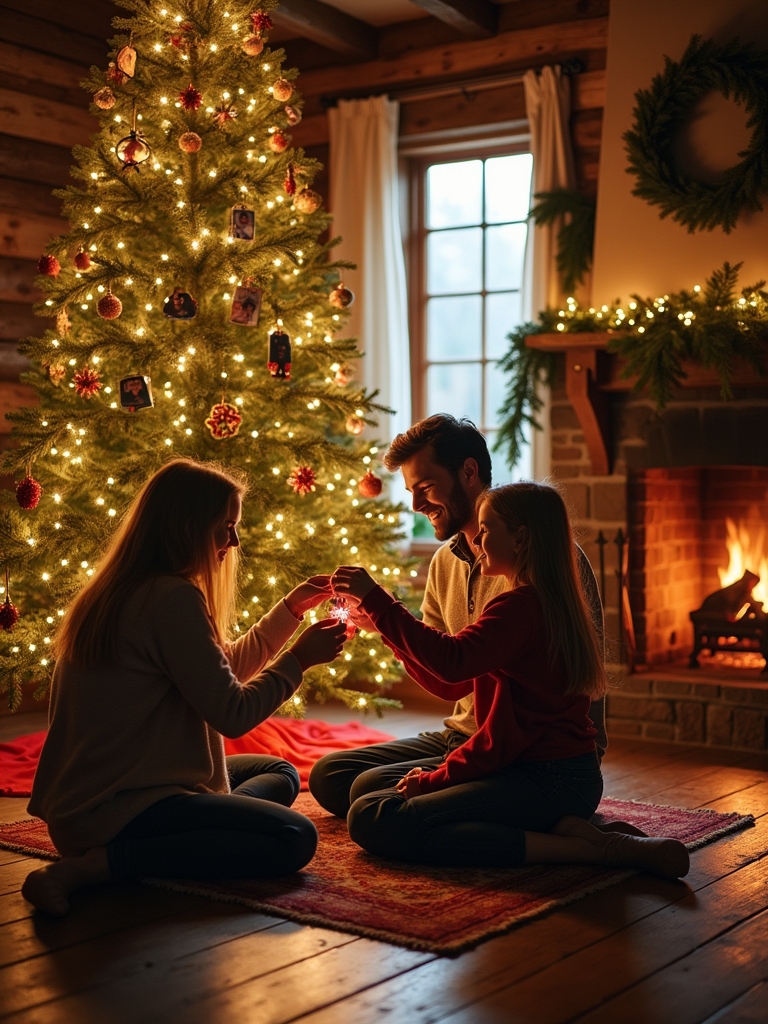 family memories in ornaments