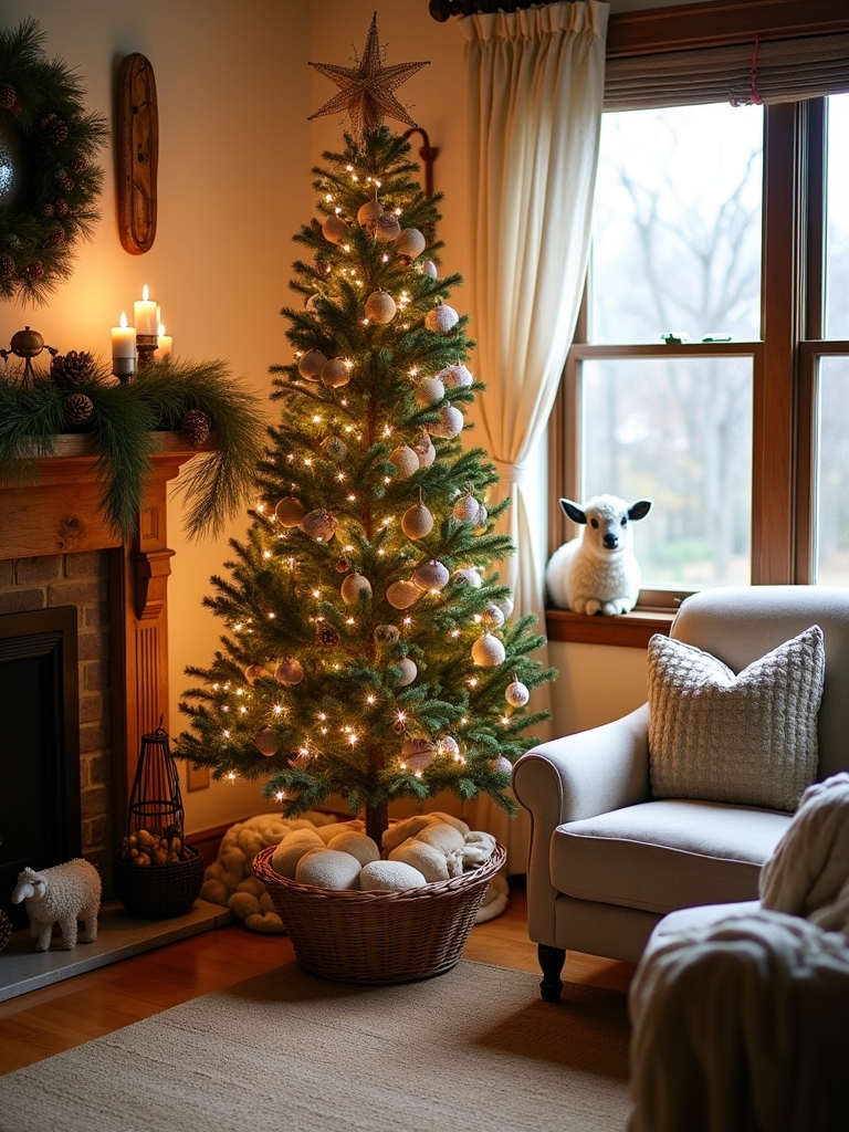 farm animals holiday decor