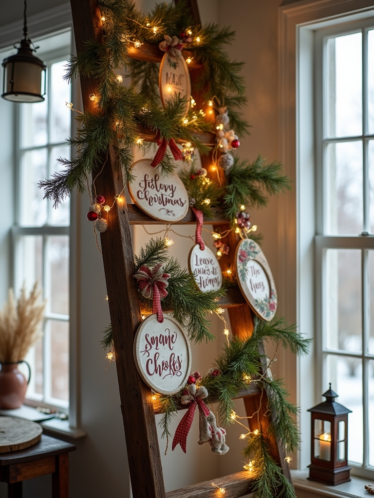 farmhouse inspired christmas plaques
