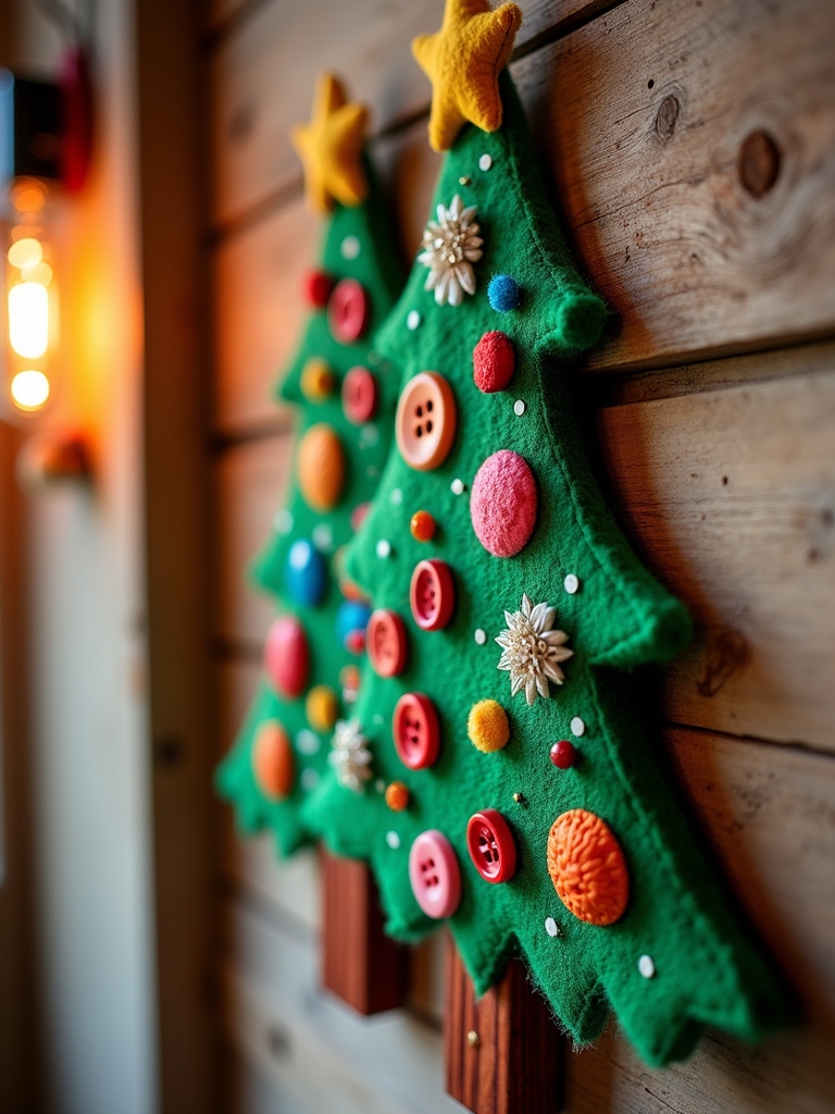 felt holiday decor project