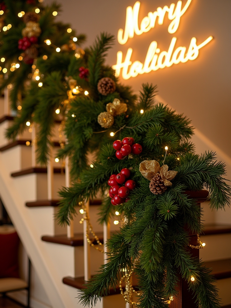 festive banner garland ideas