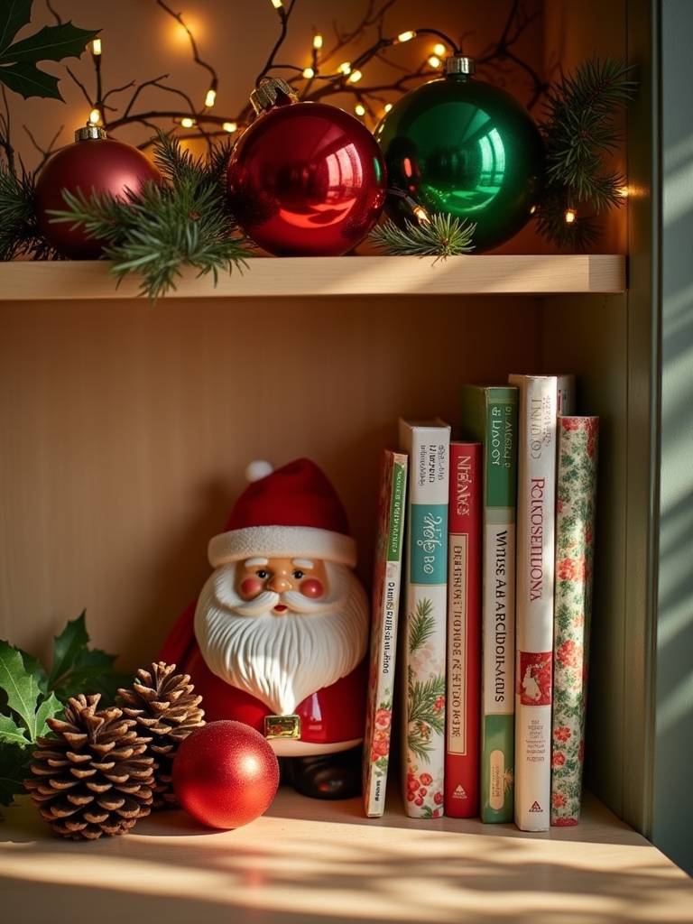 festive books and magazines