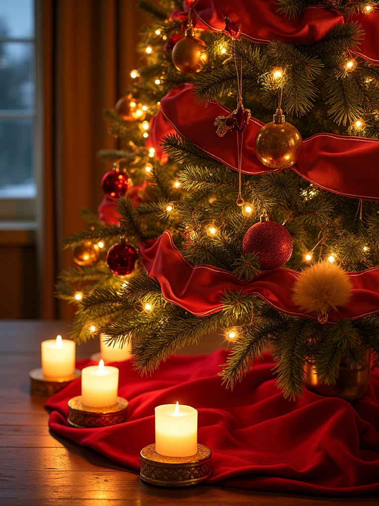 festive candle holder ideas