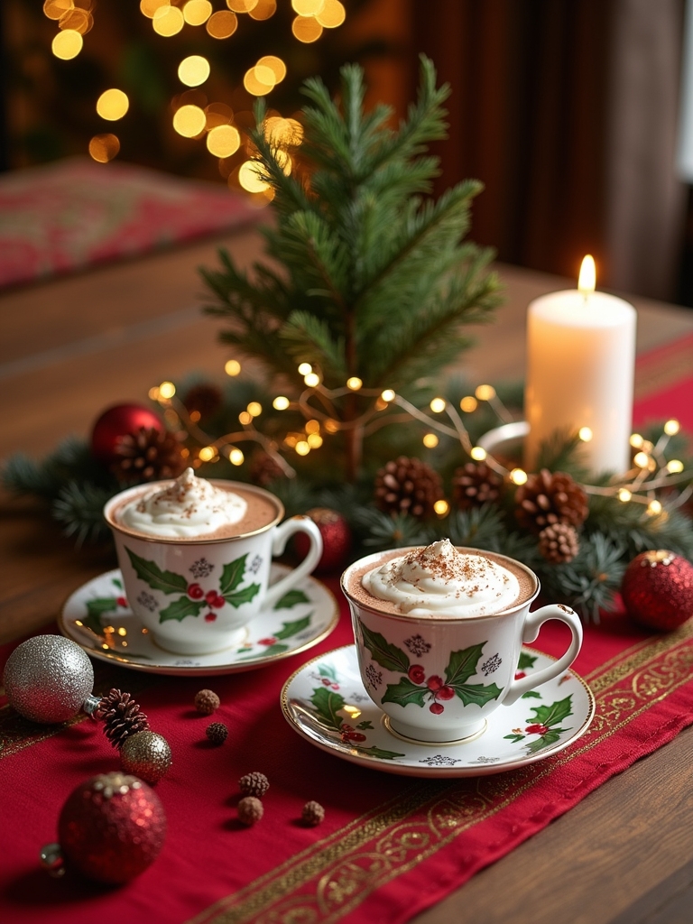 festive dining experience enhanced