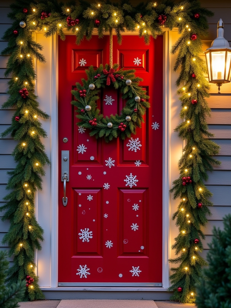 festive diy door designs