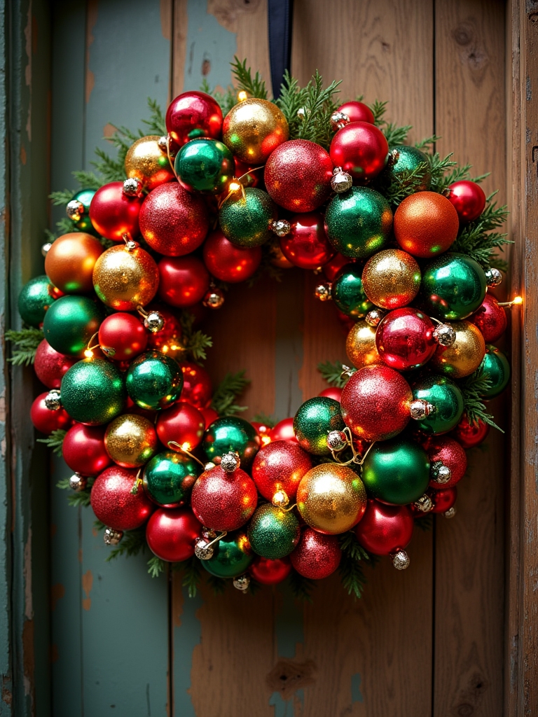 festive door hanger project