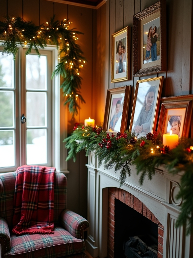 festive family photo frames