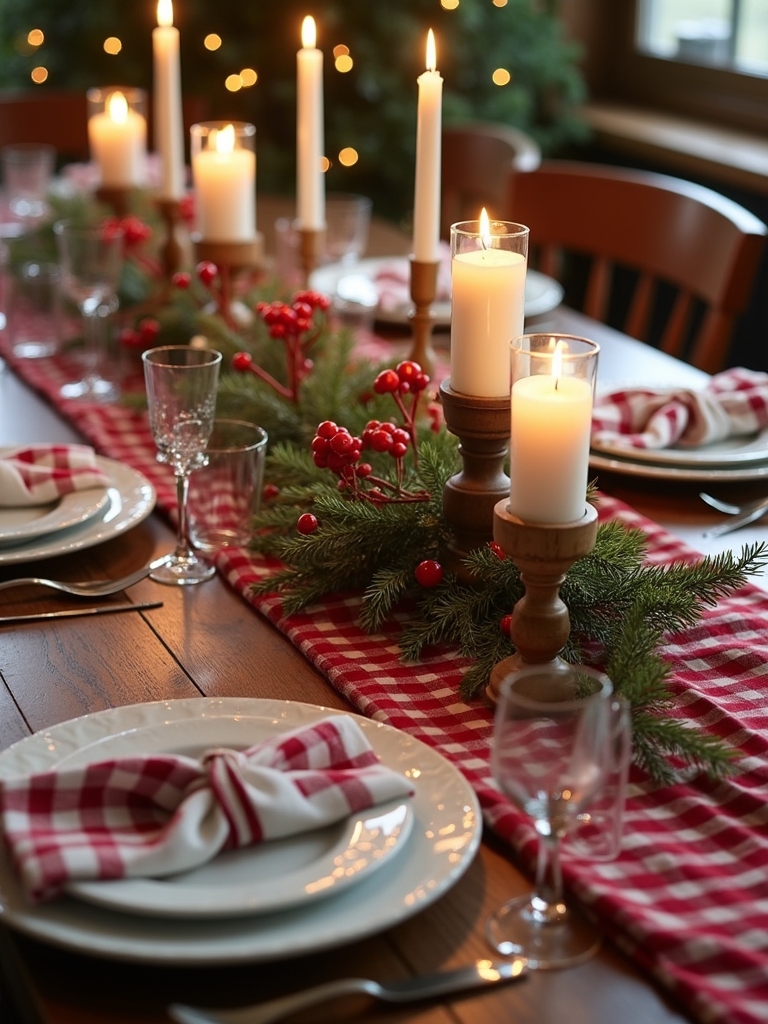 festive farmhouse table decor