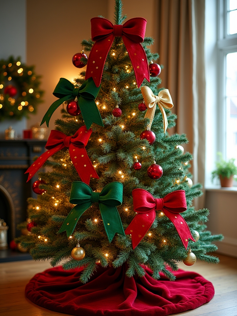 festive felt bow inspiration