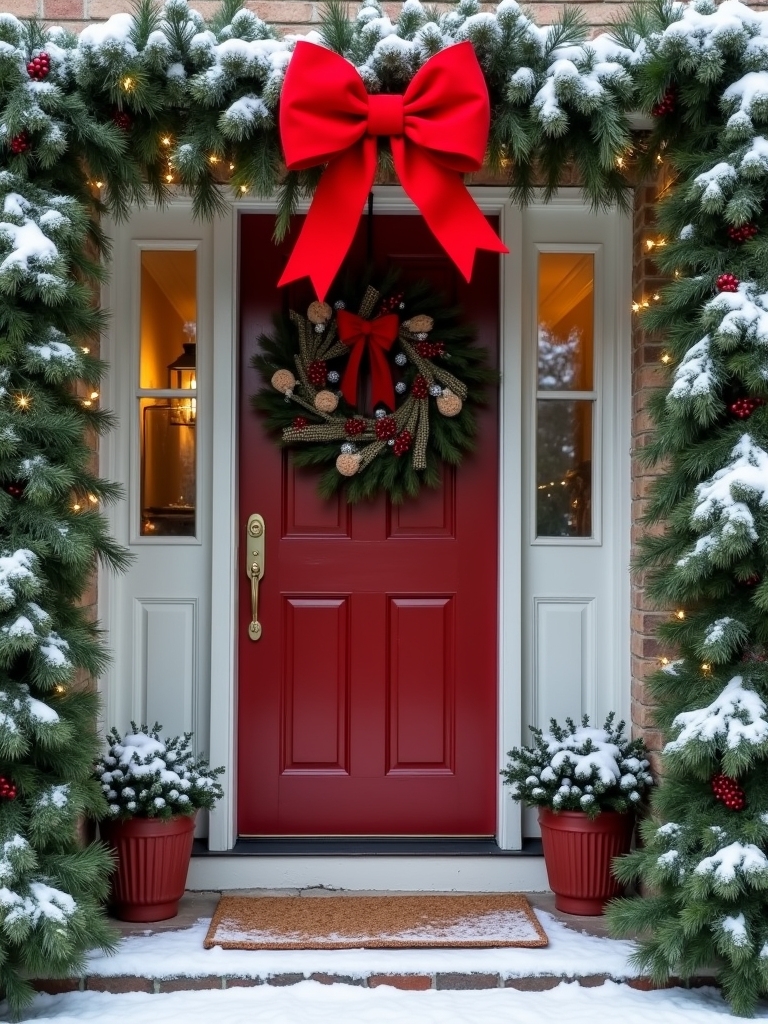 festive holiday photo displays