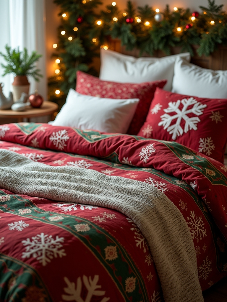 festive holiday quilt sets