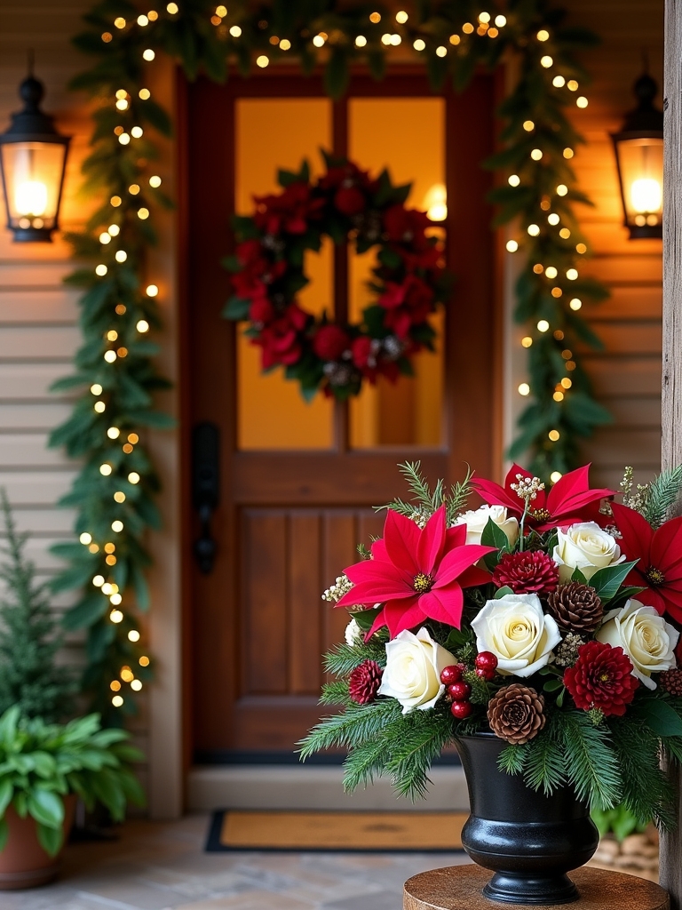 festive holiday table decor