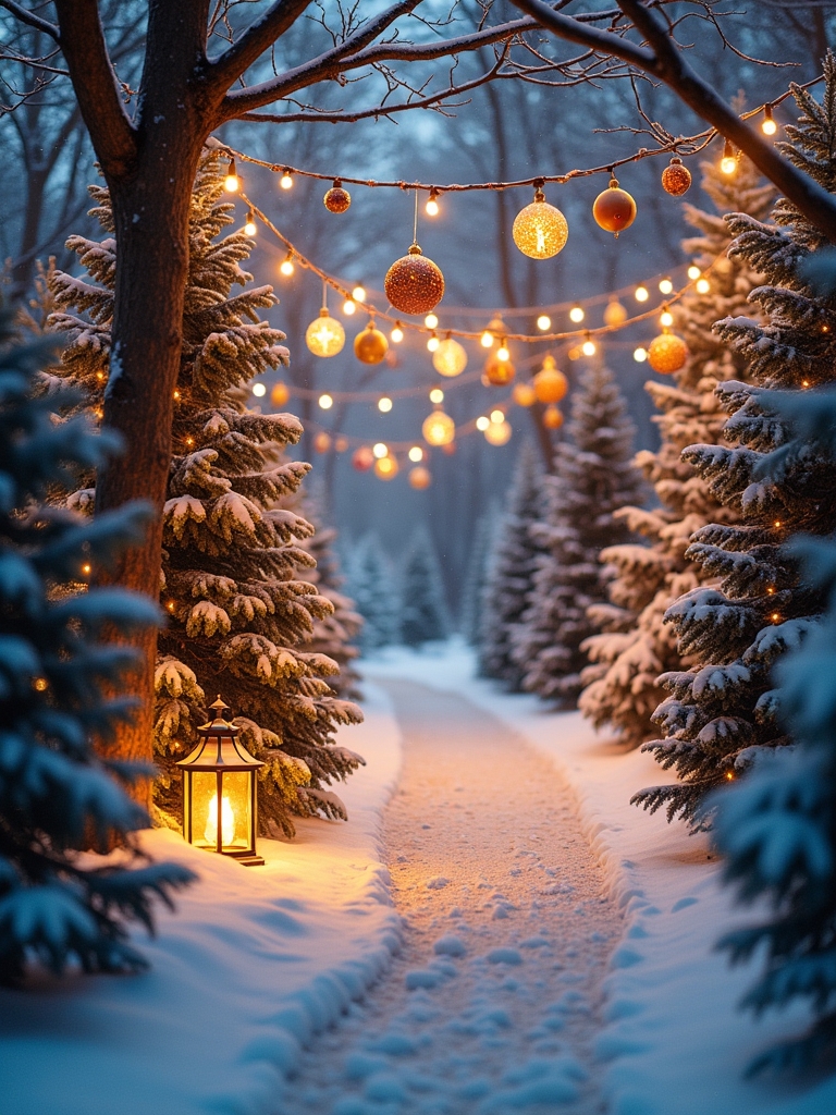 festive outdoor lighting ideas