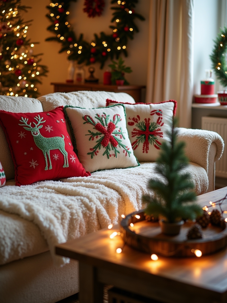 festive pillow cover designs