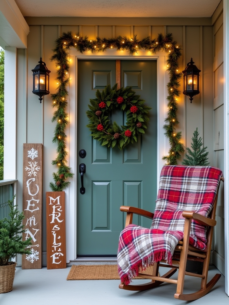 festive porch sign ideas