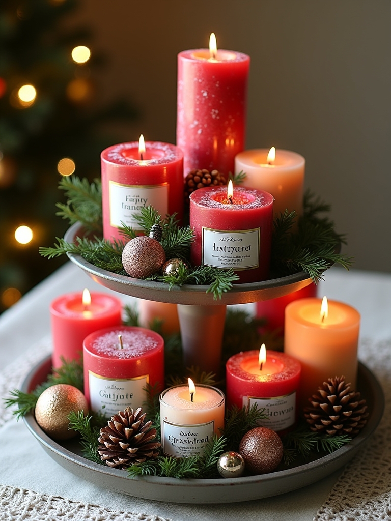 festive scented candle combinations