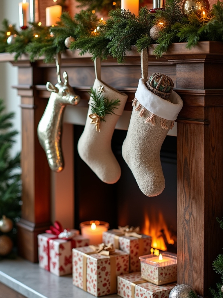 festive stocking holder ideas