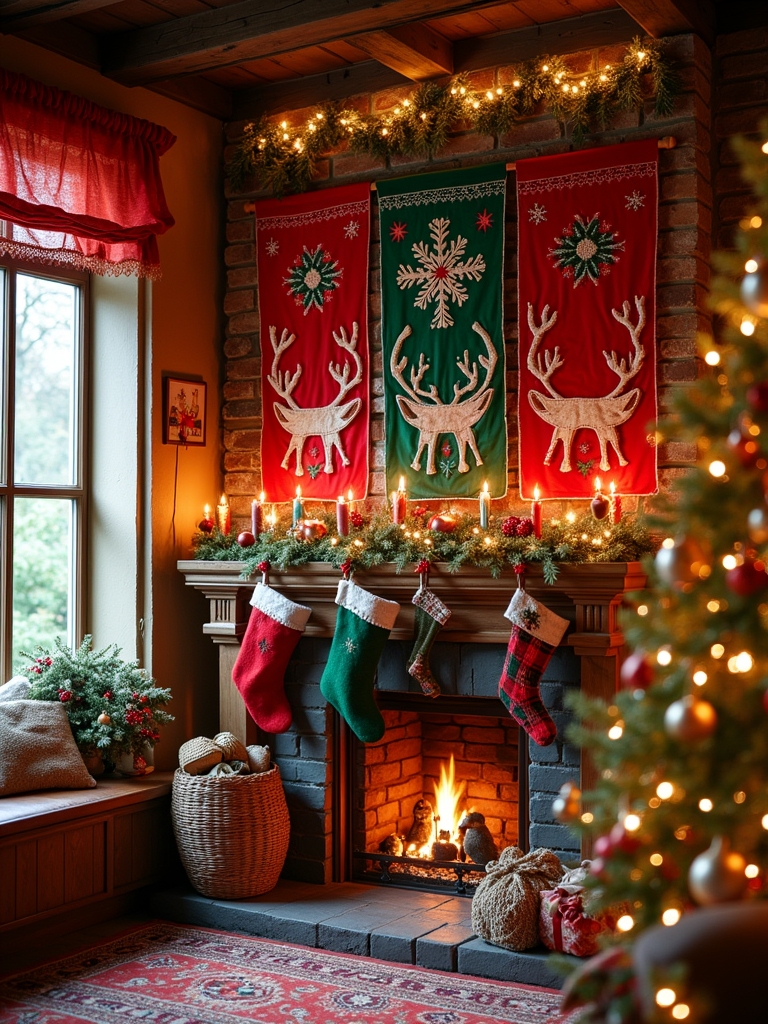 festive wall hanging ideas