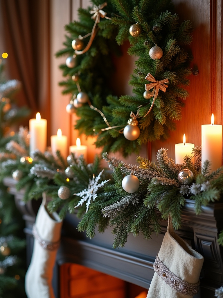 festive wreath centerpiece ideas