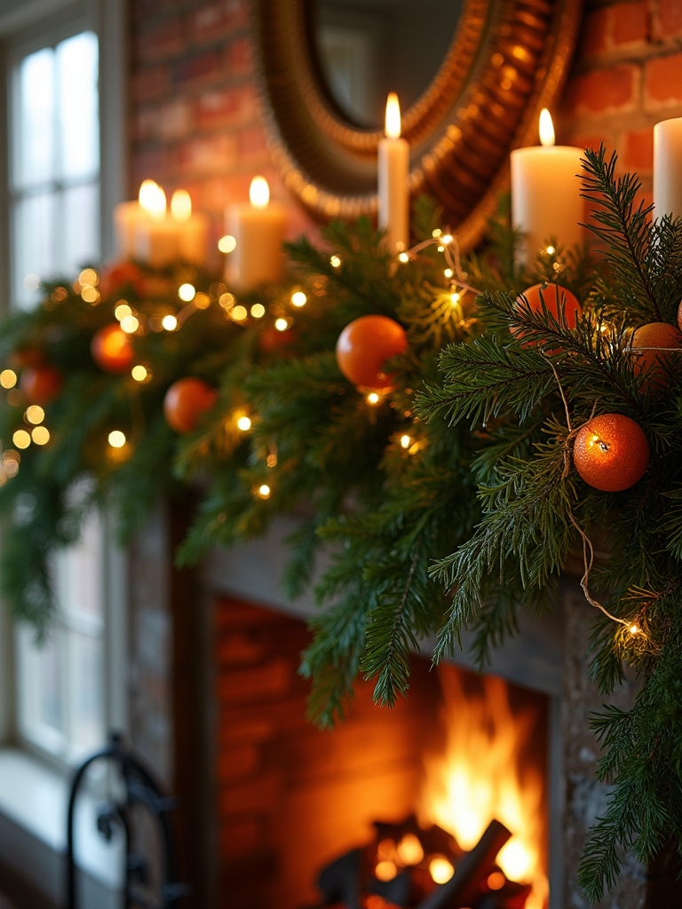 fragrant orange and clove garland