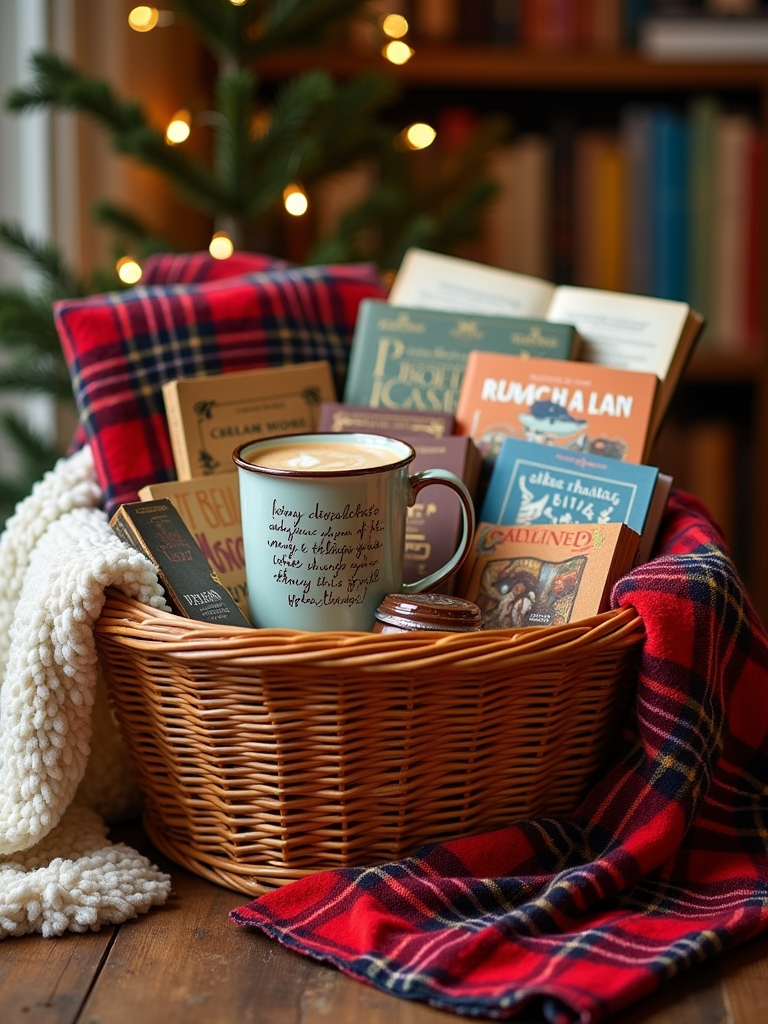 gift basket for book lovers