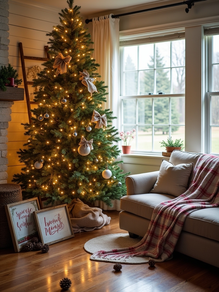 hand painted festive wooden signs