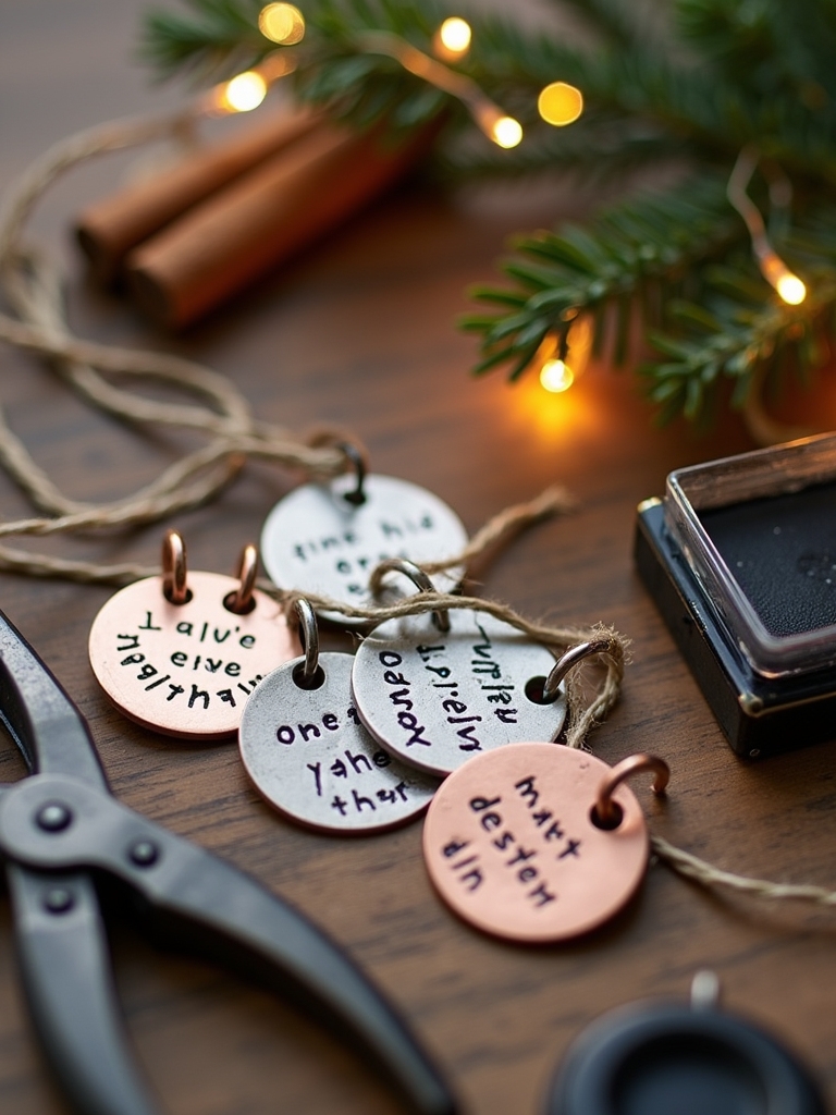 hand stamped personalized jewelry gifts