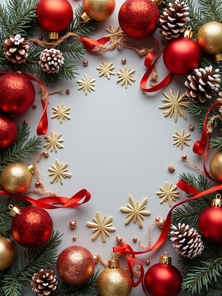 handmade festive ornament crafting