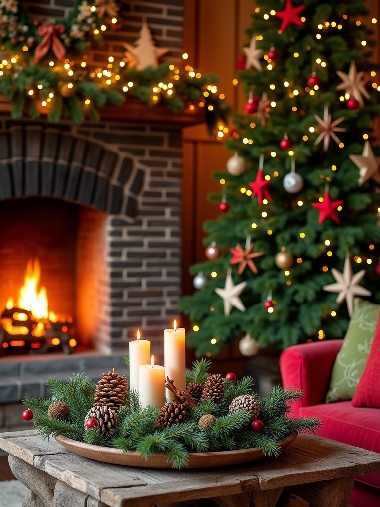 handmade vibrant christmas ornaments