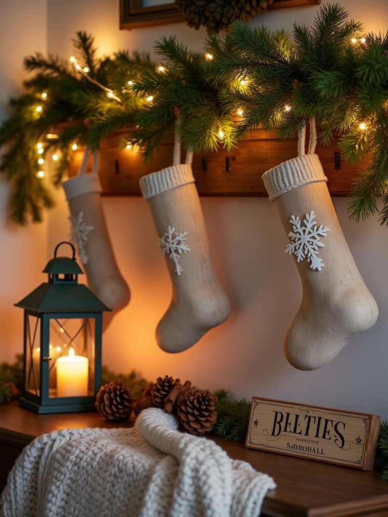 handwritten holiday quotes display