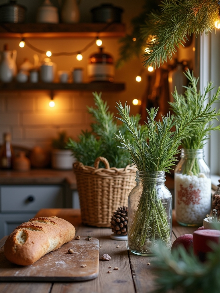 herb bundles for festive charm