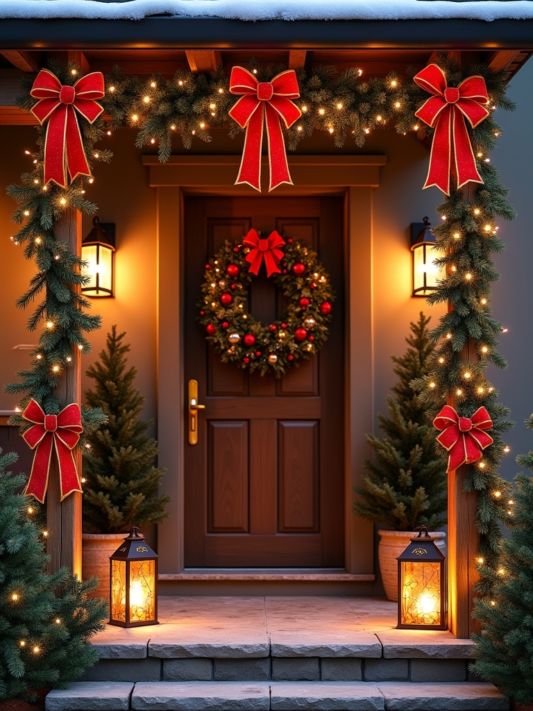 holiday bow decoration ideas