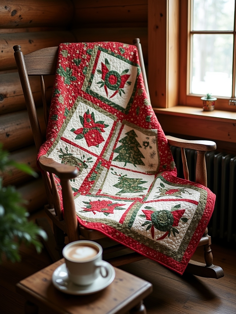 holiday rustic quilt guide