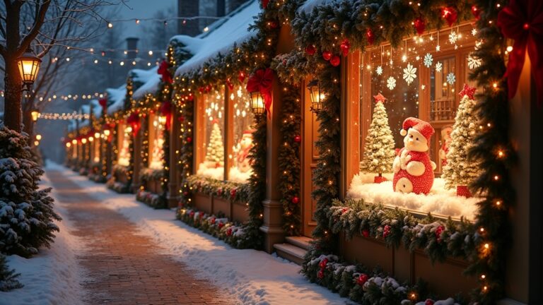 inspiring christmas window decorations