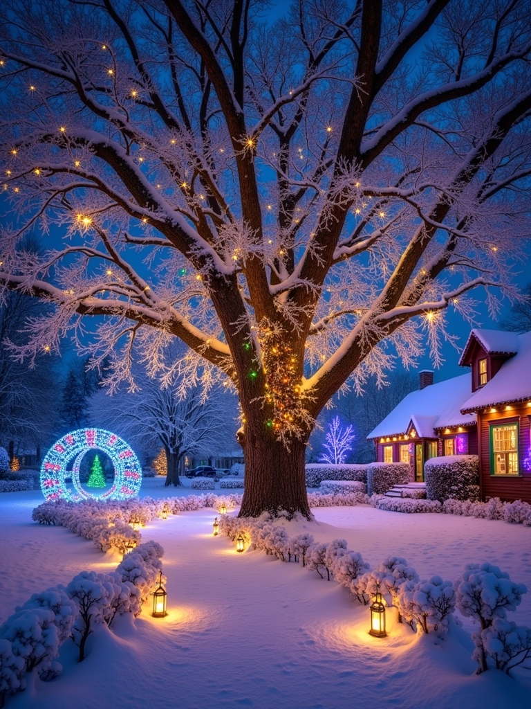 interactive holiday light displays