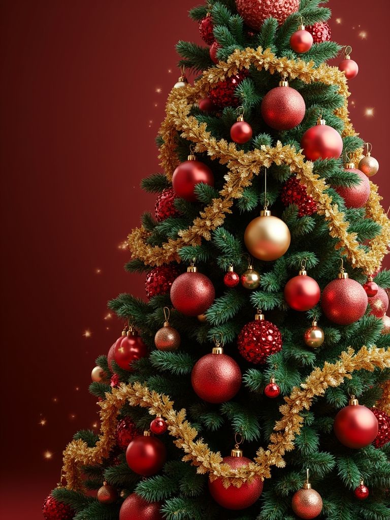 layered ornaments for depth