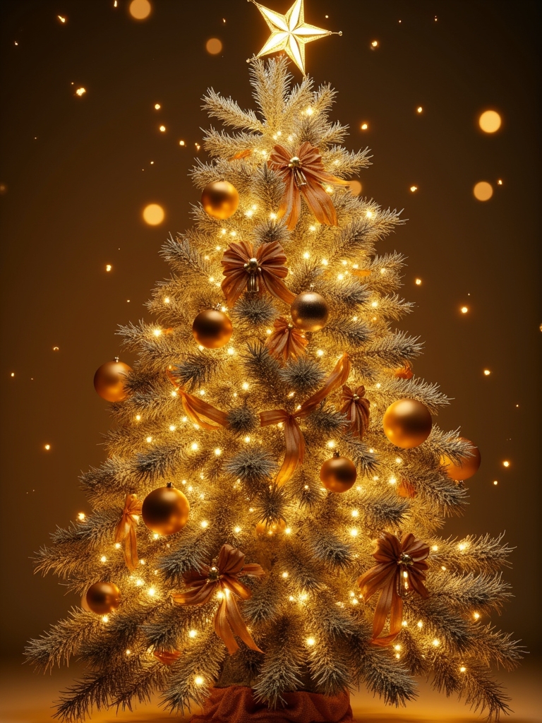 luxurious gold champagne accents