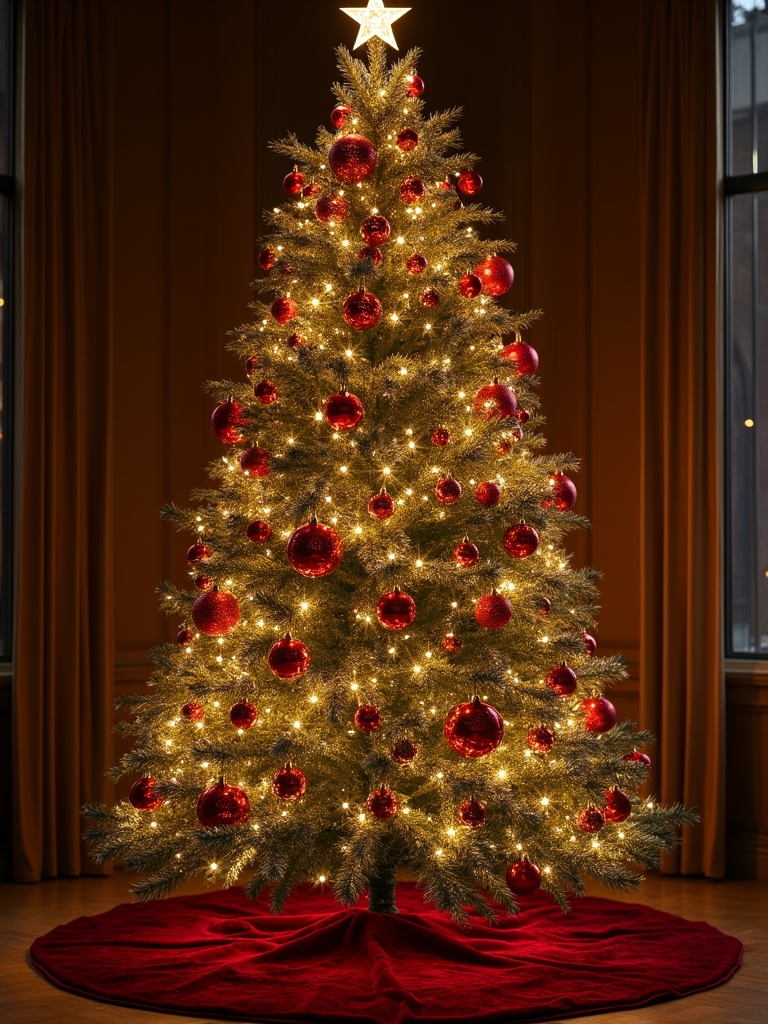 luxurious velvet tree skirt