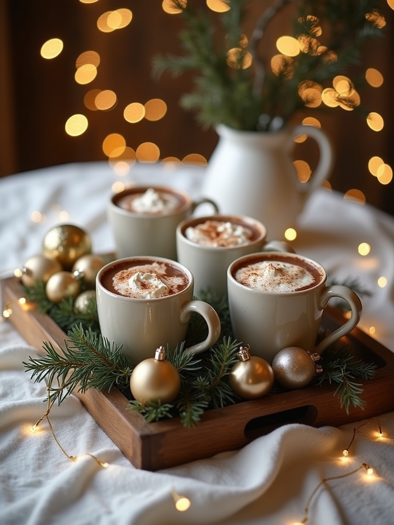 magical ambiance with lights