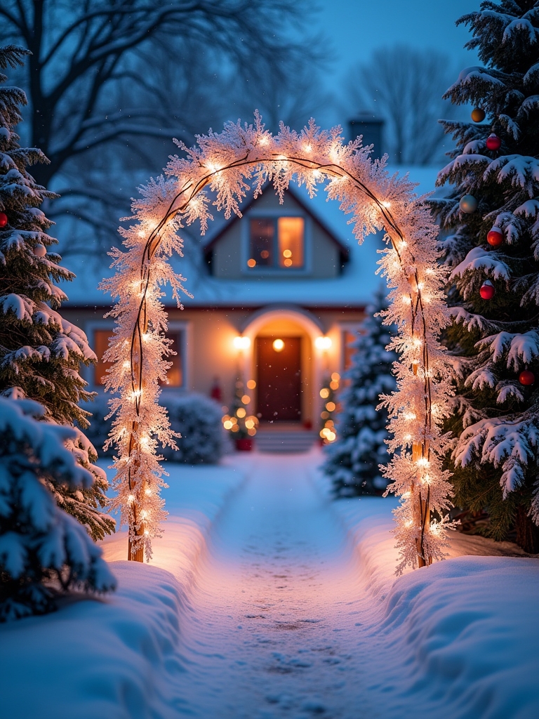 magical outdoor archway decor
