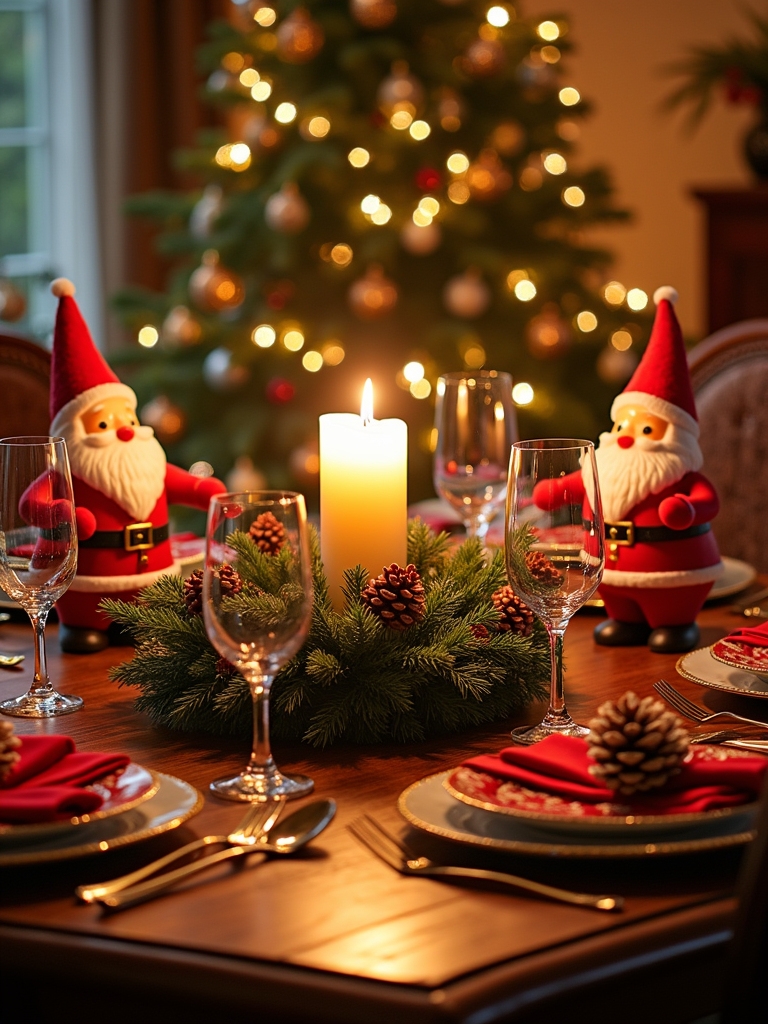 magical santa claus accents