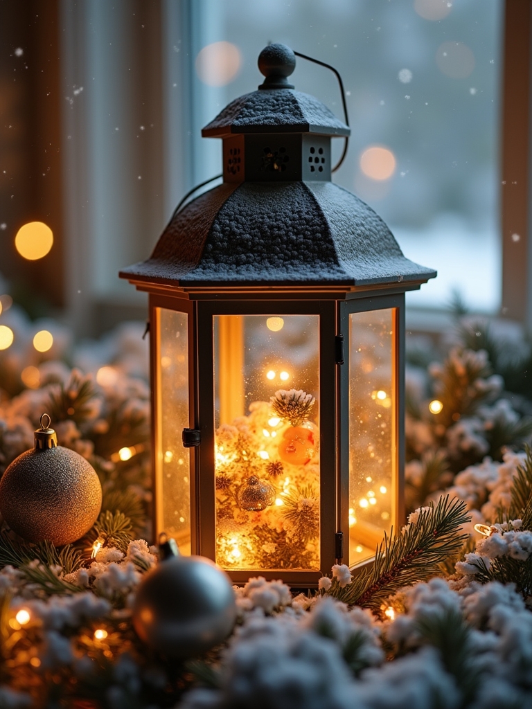 memory filled holiday lanterns