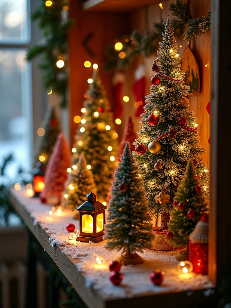 miniature trees create charm