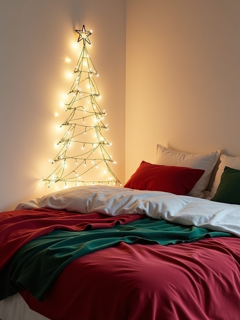 minimalist holiday tree design