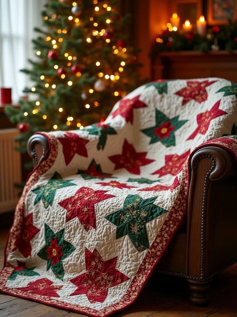modern festive quilt design
