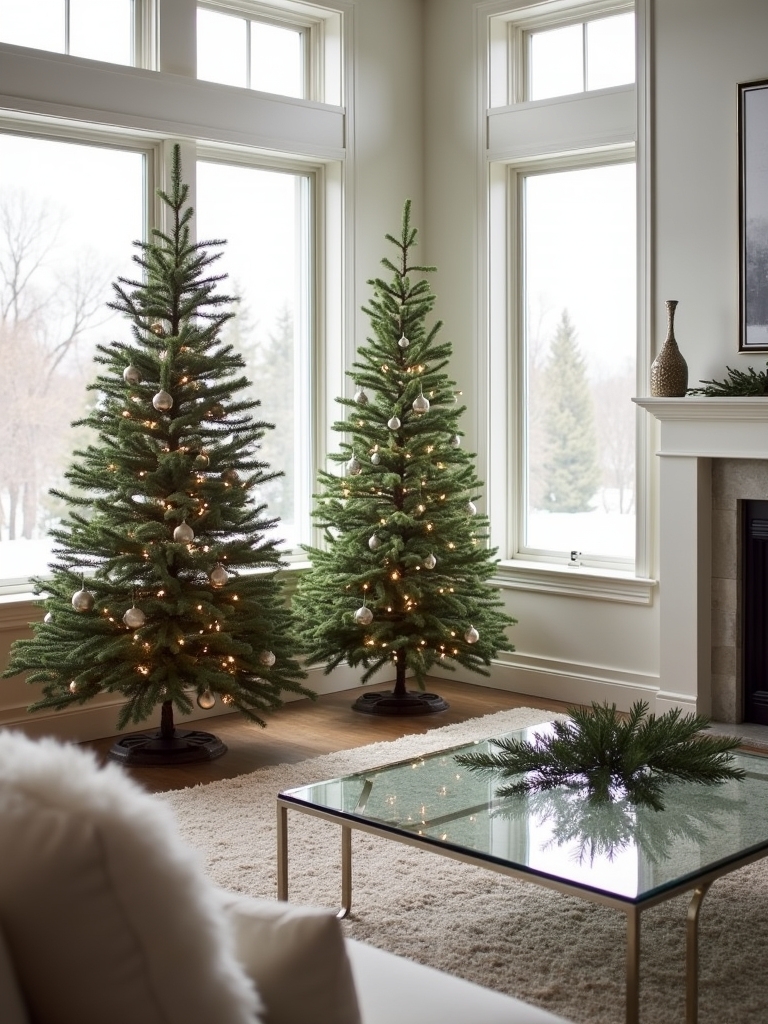 modern minimalist holiday decor