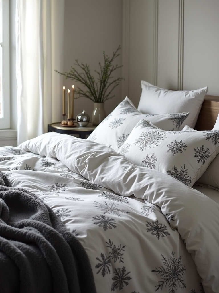 monochrome holiday design elegance