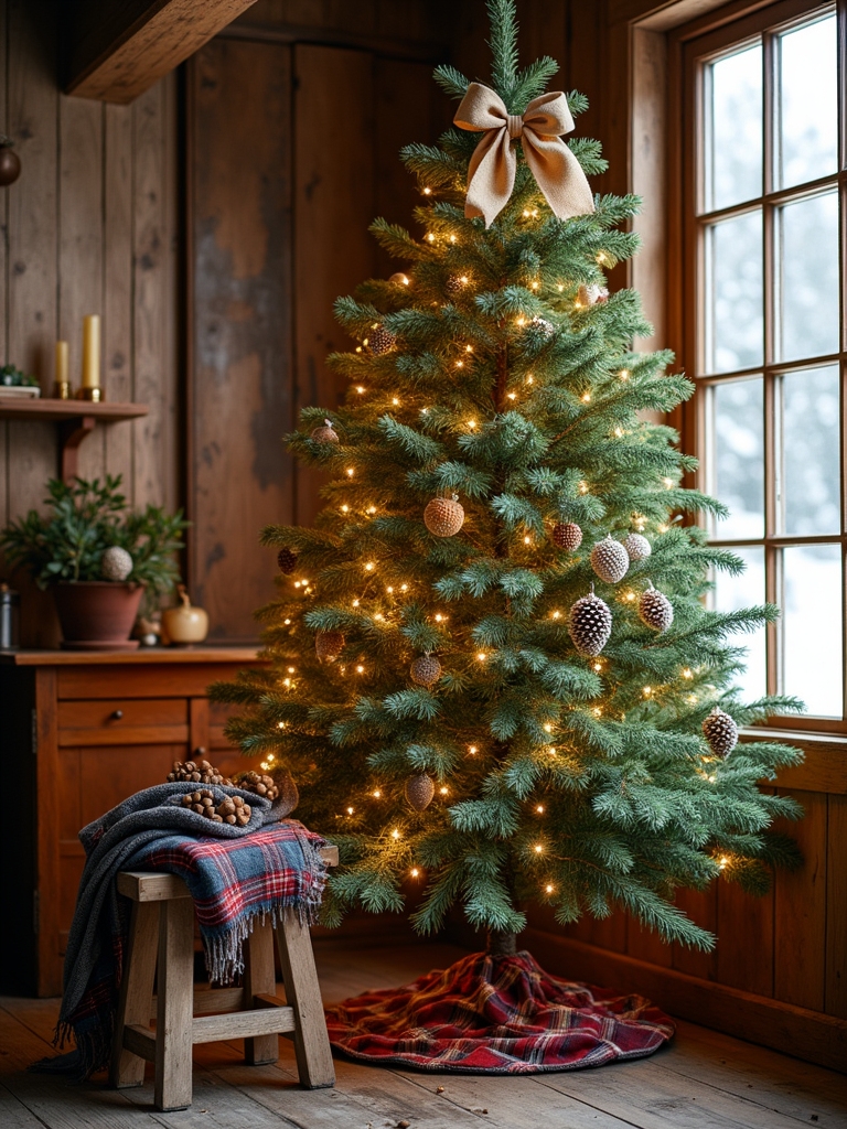 natural textures for christmas