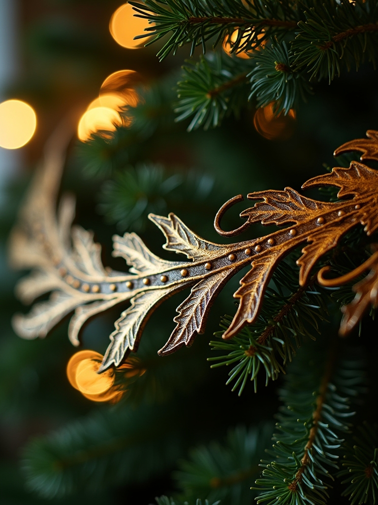 nature inspired holiday decor